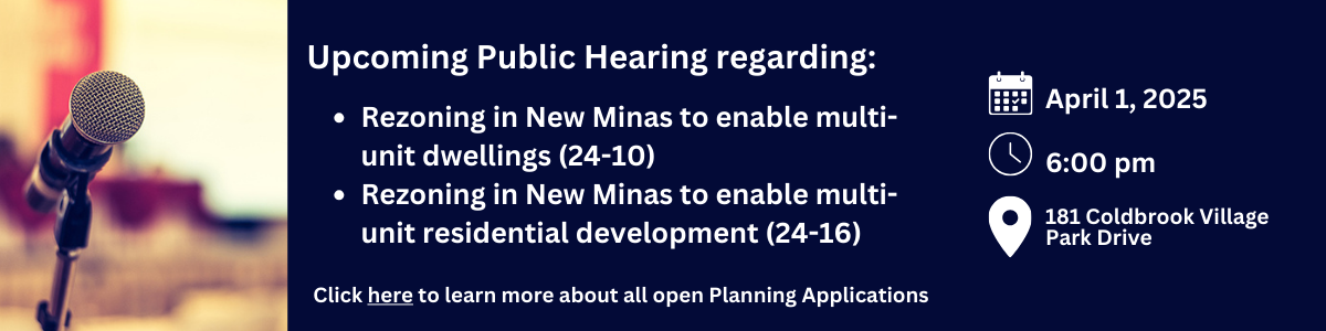 Upcoming Public Hearing April 1, 2025